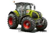 claas axion 850 avis et fiche technique