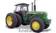 john deere 4850 avis et fiche technique 
